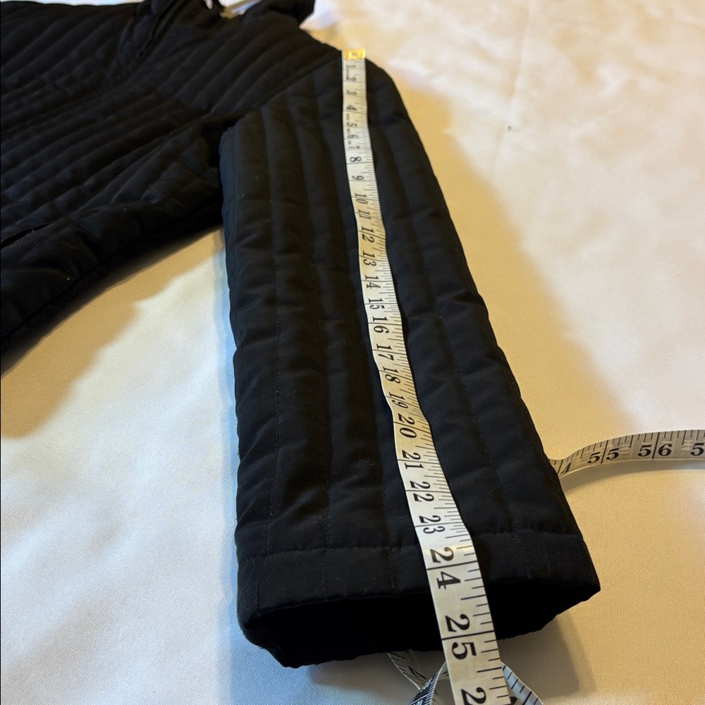 Black Calvin Klein Quilted Lightweight Fill Zip Jacket  Silver Hardware Size M - Picture 13 of 14